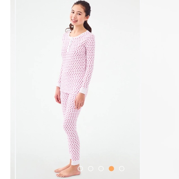 ROLLER RABBIT- Kids Hearts Pajamas size 8 - Picture 1 of 5